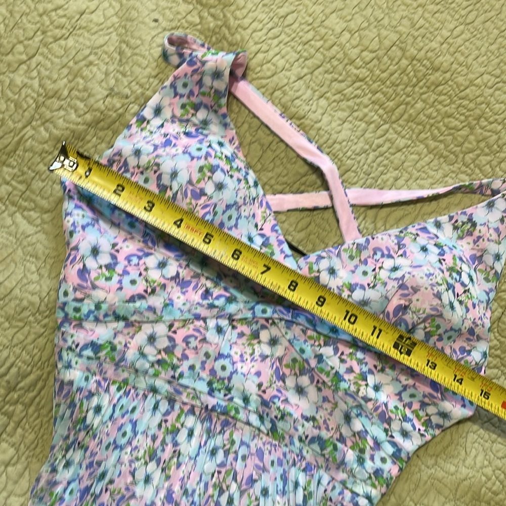 Laundry floral pleated maxi dress - Picture 6 of 8